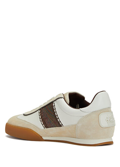 Etro White Women's Leather Sneakers - 3