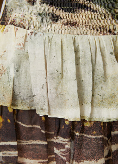 Beymen Club Desenli Mini Keten Etek - 5