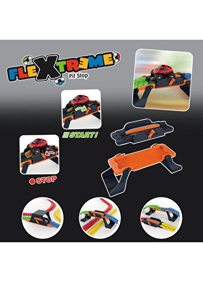Smoby FleXtreme Pit Stop Oyuncak Araç Seti - 6