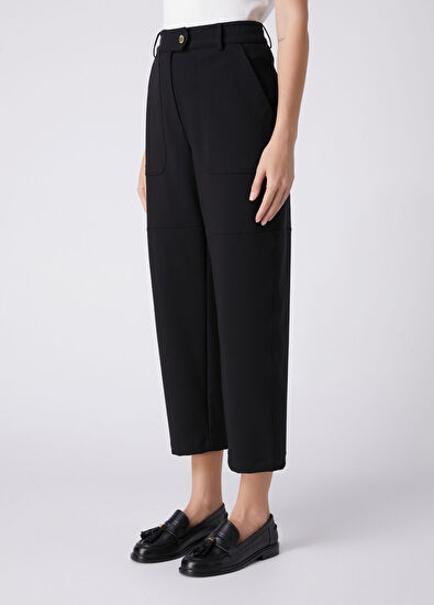Beymen Club Black Cargo Pockets Pants - 3
