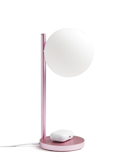 Lexon Bubble Pembe Şarj Cihazı ve Aydınlatma Masa Lambası - 6