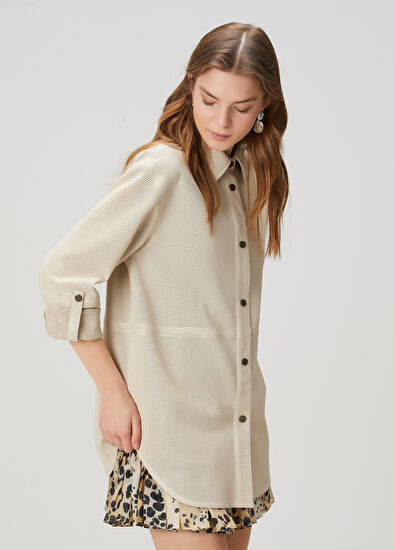 Beymen Club Beige Embroidered Jacket - 5