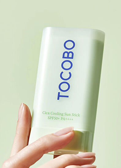 Tocobo Cica Cooling Sun Stick SPF50+ PA++++ Yatıştırıcı & Serinletici Vegan Stick Güneş Koruyucu Krem 18 gr - 4