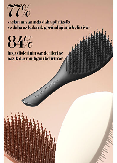 Tangle Teezer Complete Carebrush Antrasit Kıvırcık ve Bukleli Saçlar için Saç Fırçası Tarak - 6