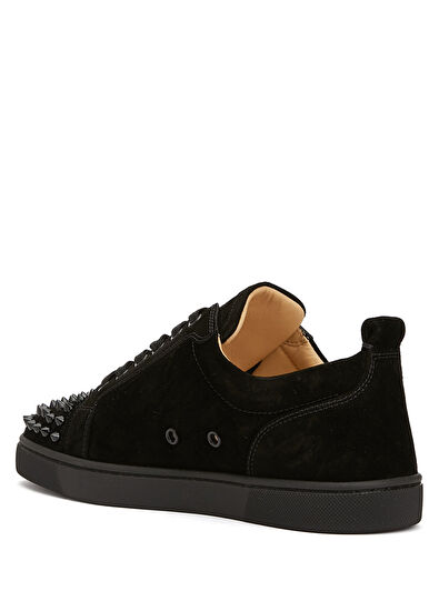 Louis Junior Spikes Siyah Erkek Deri Sneaker - Görsel 5