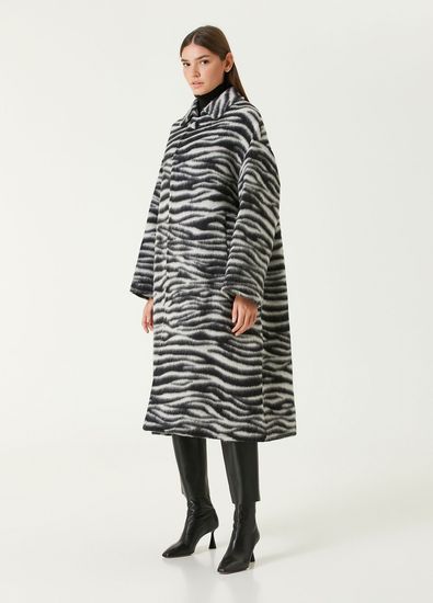 Marc Jacobs Zebra Desenli Palto - 3