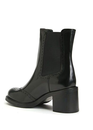 Beymen Club Siyah Kadın Deri Bot - 3