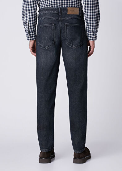 Beymen Club Slim Fit Dark Wash Navy Blue Jeans - 3