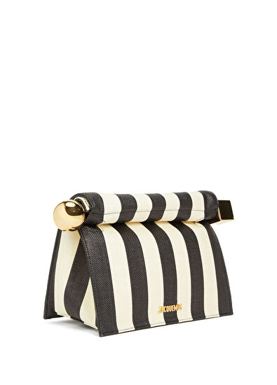 The Rond Carré Bej Siyah Kadın El Portföyü - Görsel 4