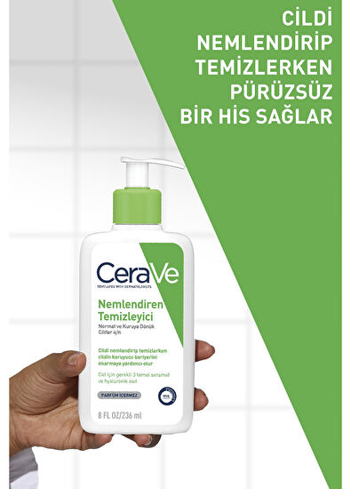 Cerave Moisturizing Facial Cleanser for Dry Skin 236 ml - 6