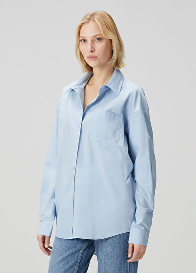 The Frankie Shop Light Blue Shirt - 3