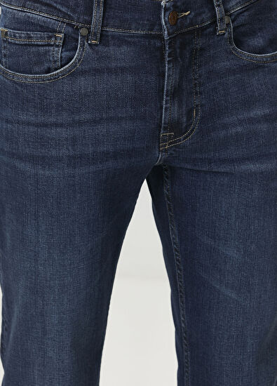 7 For All Mankind Slimmy Lacivert Jean Pantolon - 4