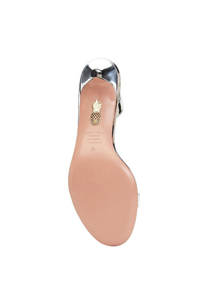 So Nude Gümüş Kadın Sandalet - Görsel 6