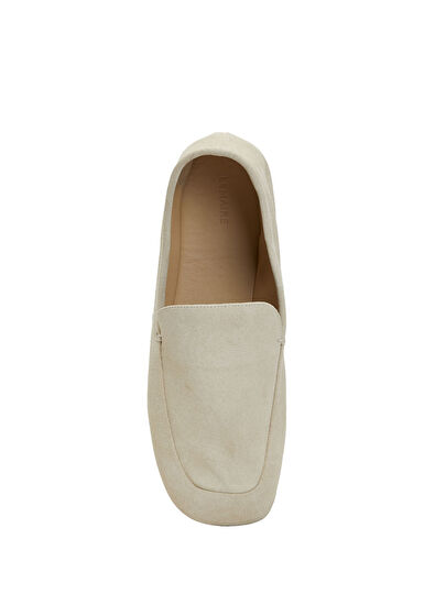 Lemaire Krem Erkek Deri Loafer - 4