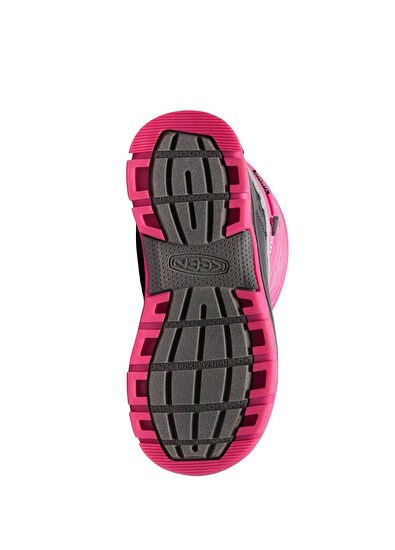 Keen Snow Troll Fuchsia Purple Silver Waterproof Unisex Kids Boots - 6