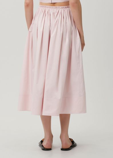 Gabriela Hearst Pembe Midi Etek - 5