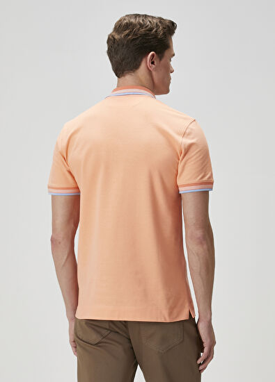 Beymen Club Comfort Fit Apricot Polo T-Shirt - 5