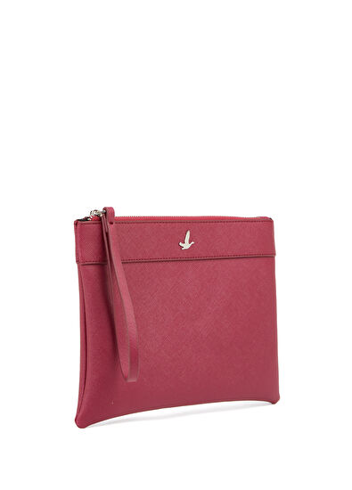 Beymen Club Fuşya Kuş Logolu Kadın El Portföyü - 3