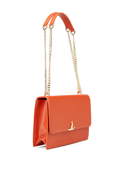 Beymen Club Medium Daira Turuncu Kadın Çanta - 3