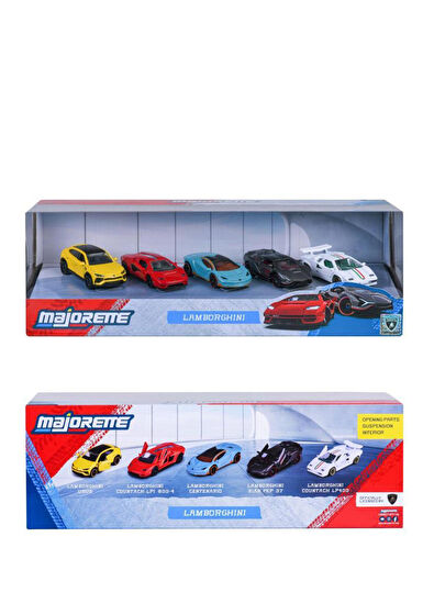 Majorette Lamborghini 5'li Oyuncak Araba Seti - 6