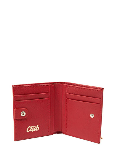 Beymen Club Kırmızı Kadın Deri Cüzdan - 4