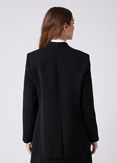 Beymen Club Black Double-Breasted Blazer - 5