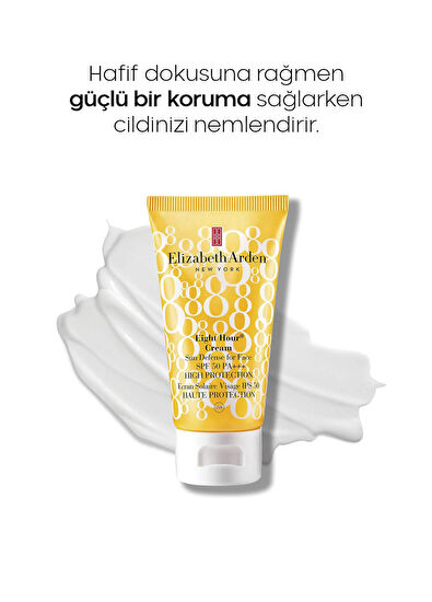 Elizabeth Arden Eight Hour Sun Defense For Face SPF50 Sunscreen High Protectıon Pa +++  Güneş Kremi 50 ml - 3