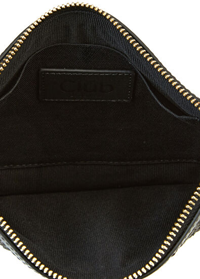 Beymen Club Siyah Kadın Hasır Dokulu El Portföyü - 5