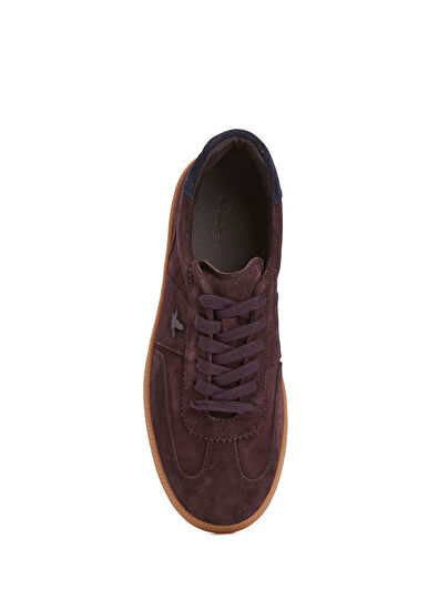 Beymen Club Bordo Kadın Süet Sneaker - 4