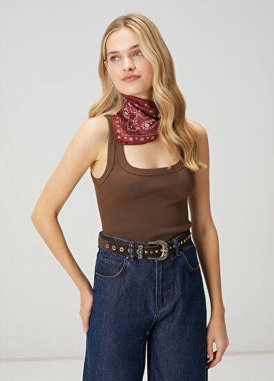 Beymen Club Brown Tank Top - 5