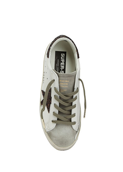 Golden Goose Super Star White Women's Leather Sneakers - 4