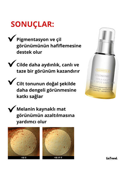 Apothe Exosome Mela-Glu™ Dark Spot Ampoule Leke Karşıtı Aydınlatıcı Cilt Serumu 30 ml  - 4