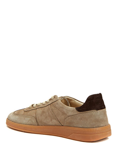 Beymen Club Beige Women's Leather Sneakers - 3