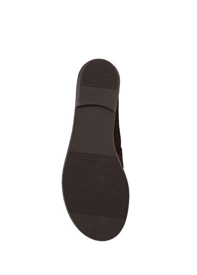 Beymen Club Kahverengi Kadın Süet Loafer - 5