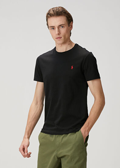 Siyah Basic T-shirt - Görsel 4