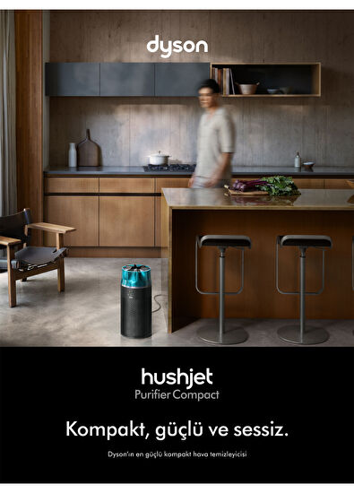 Dyson HushJet™ Compact Air Purifier (Black/Turquoise) - 7