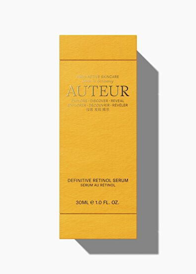 Auteur Definitive Retinol Aydınlatıcı Cilt Serumu 30 ml - 3