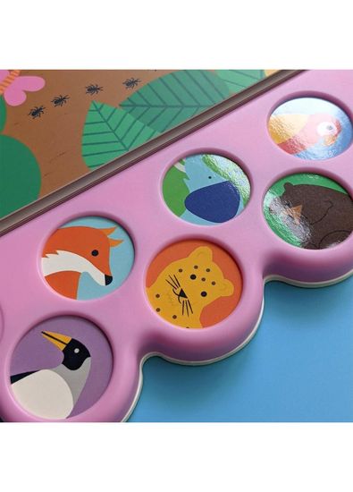 North Parade Publishing - Wilds 10 Button Sound Book Yabancı Dil Sesli ...