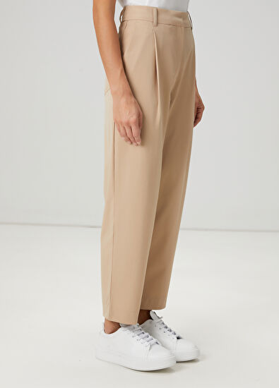 Beymen Club Açık Bej Havuç Pantolon - 3