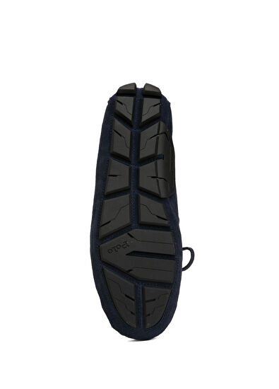 Andres Lacivert Erkek Deri Driver - Görsel 6