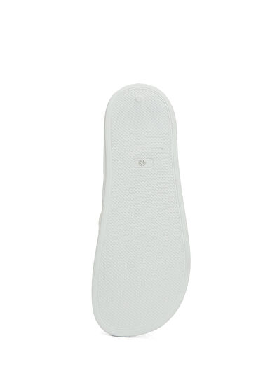 Beymen Club Beyaz Tek Bantlı Erkek Plaj Terliği - 5