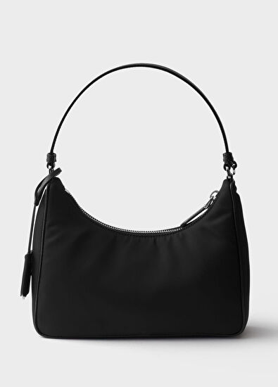 Re-Edition 2005 Siyah Re-Nylon Kadın Mini Omuz Çantası - Görsel 4