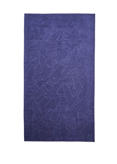 Beymen Club Lacivert Logo Jakarlı Plaj Havlusu - 3