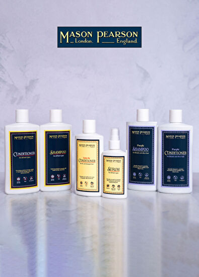 Mason Pearson Moisturizing & Nourishing Purple Hair Conditioner for Blonde and Gray Hair 250 ml - 5