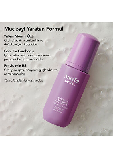 Aurelia Genève Blueberry Miracle Silkycloud Facial Foam - 5
