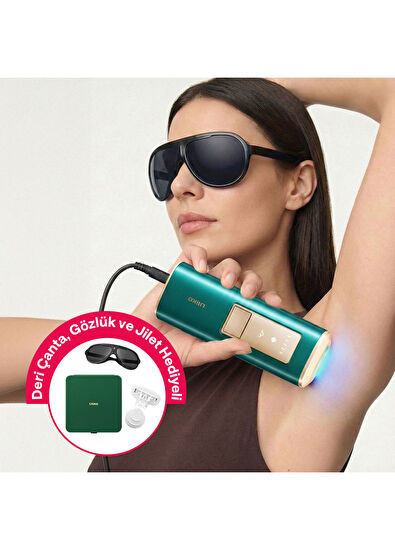 Ulike Air 2 Acısız Safir Buz Soğutma 500.000 Atım IPL Lazer Epilasyon Aleti + Deri Kutu Hediyeli - 3