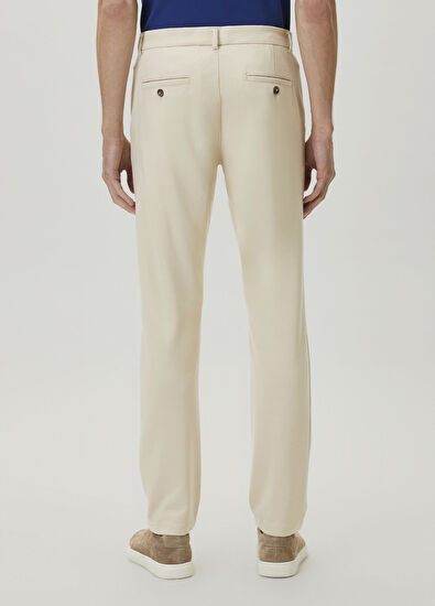 Beymen Club Bej Beli Kordonlu Chino Pantolon - 3