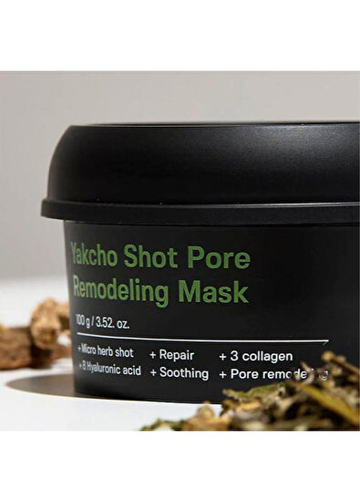 Sungboon Editor Yakcho Shot Pore Remodeling Mask Pore Tightening Mask with Spicules 100 gr - 6