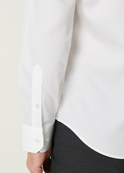 Beymen Club Slim Fit Beyaz Gömlek - 5