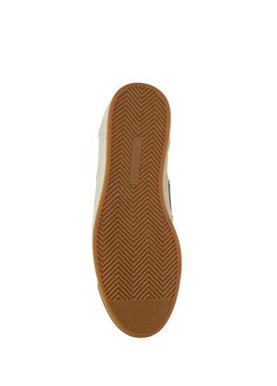 Etro Cream Men's Leather Sneakers - 5
